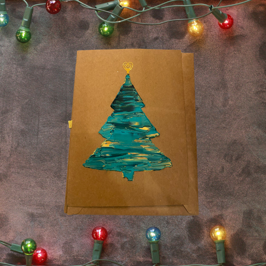 Large Christmas Tree Christmas Card